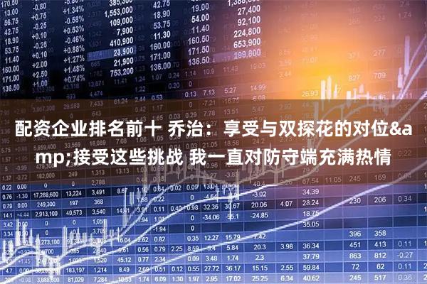 配资企业排名前十 乔治：享受与双探花的对位&接受这些挑战 我一直对防守端充满热情